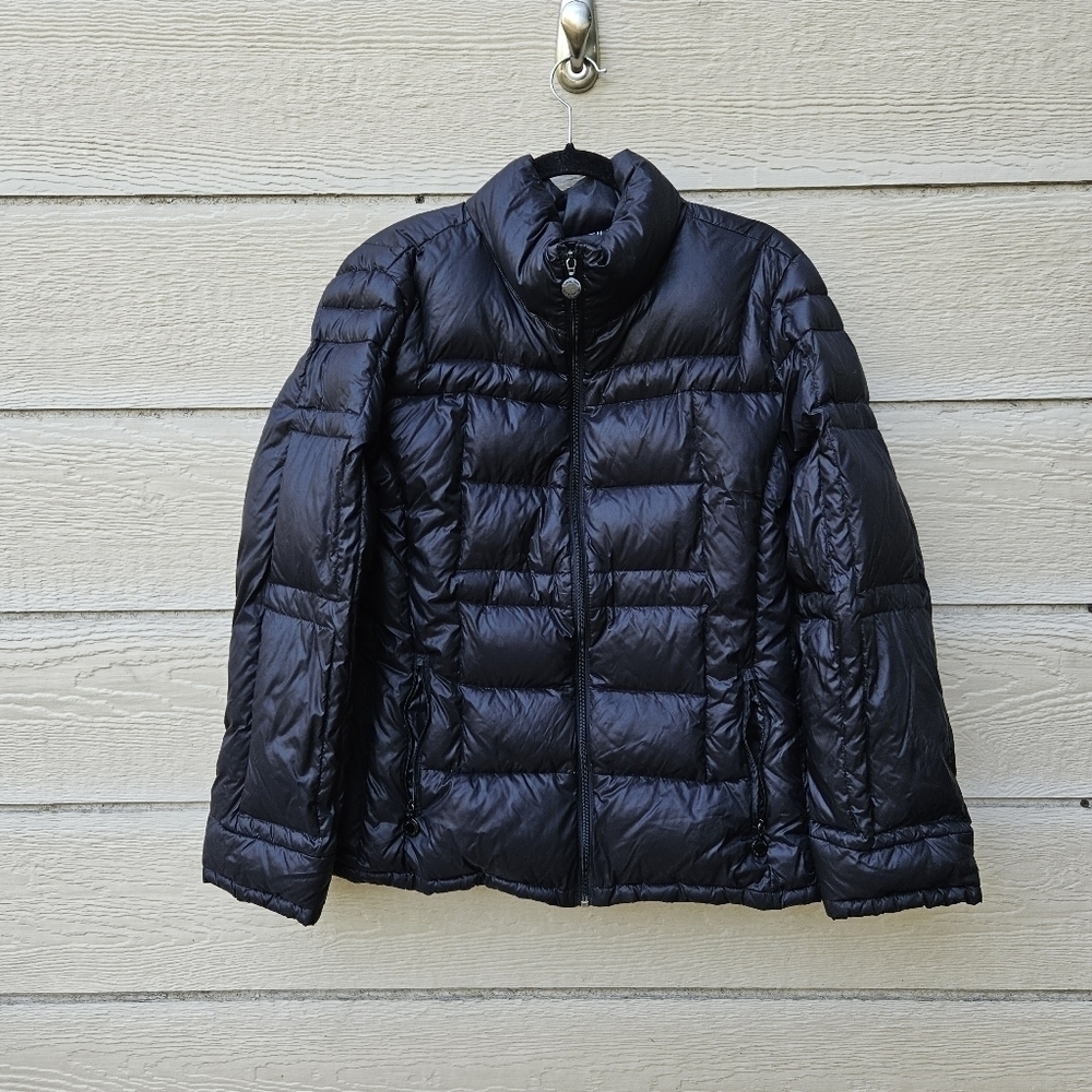 Calvin Klein black packable down puffer jacket XL